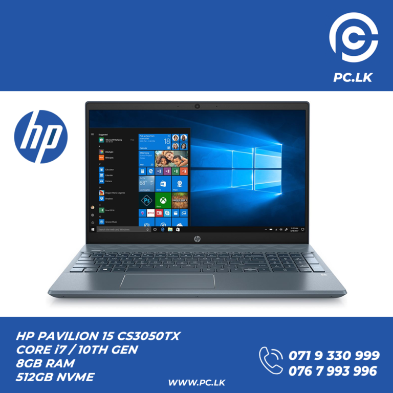 HP Pavilion 15 CS3050TX i7 BEST PRICE IN SRI LANKA PC.LK Best