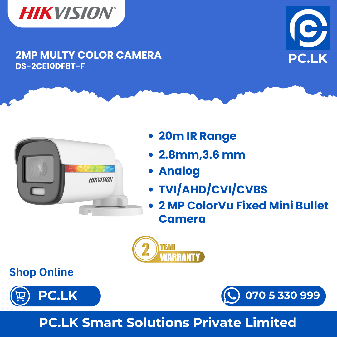 HIKVISION DS-2CE10DF8T-F Best Price In Sri Lanka