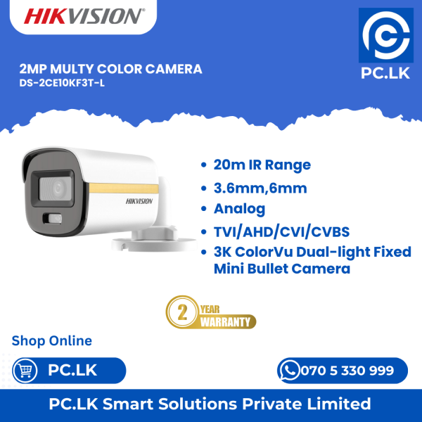 HIKVISION DS-2CE10KF3T-L Best Price In Sri Lanka