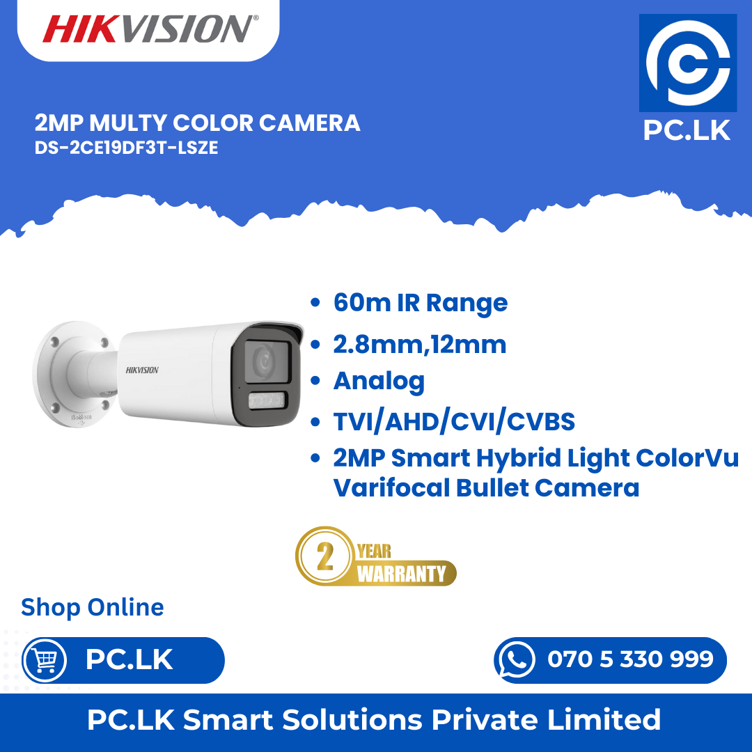 HIKVISION DS-2CE19DF3T-LSZE Best Price In Sri Lanka