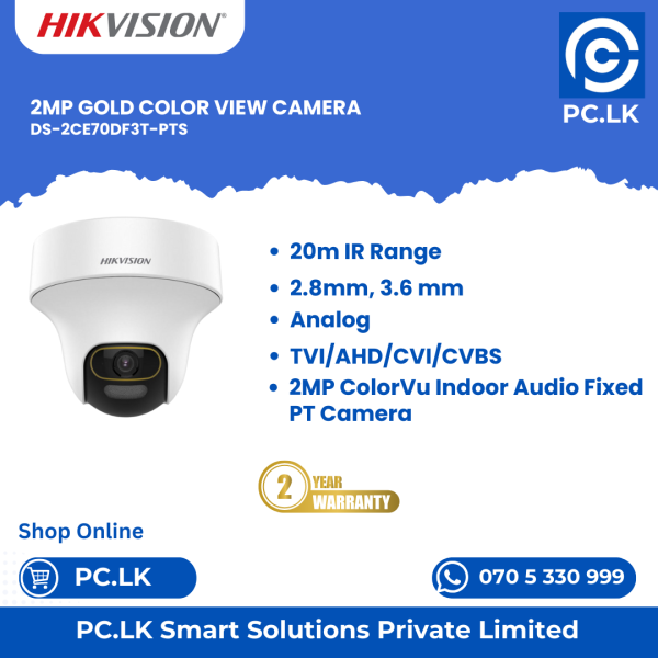 HIKVISION DS-2CE70DF3T-PTS Best Price In Sri Lanka