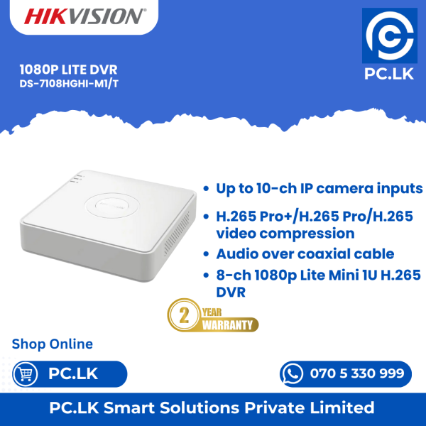 HIKVISION DS-7108HGHI-M1/T Best Price In Sri Lanka