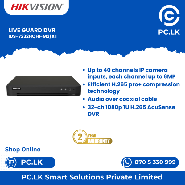 HIKVISION IDS-7232HQHI-M2/XT Best Price In Sri Lanka