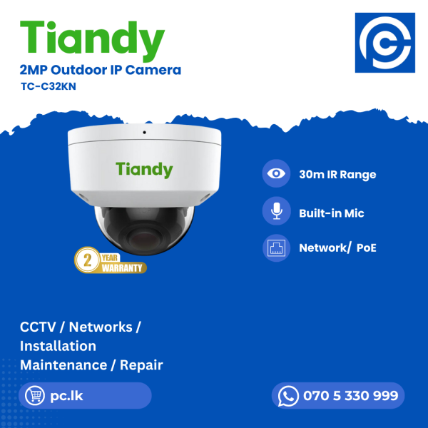 Tiandy TC-C32KN Best Price In Sri Lanka