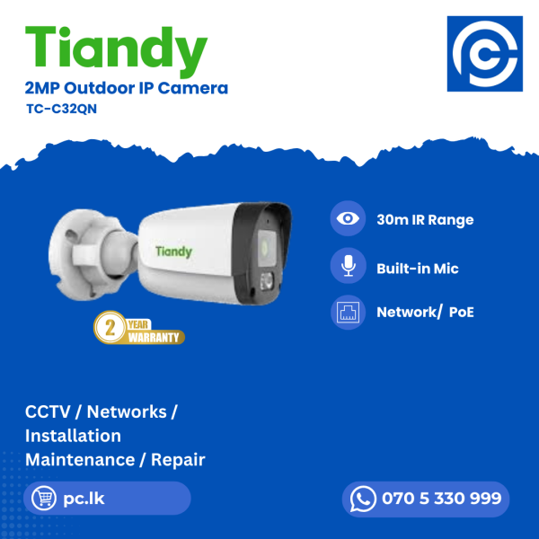 Tiandy TC-C32QN Best Price In Sri Lanka