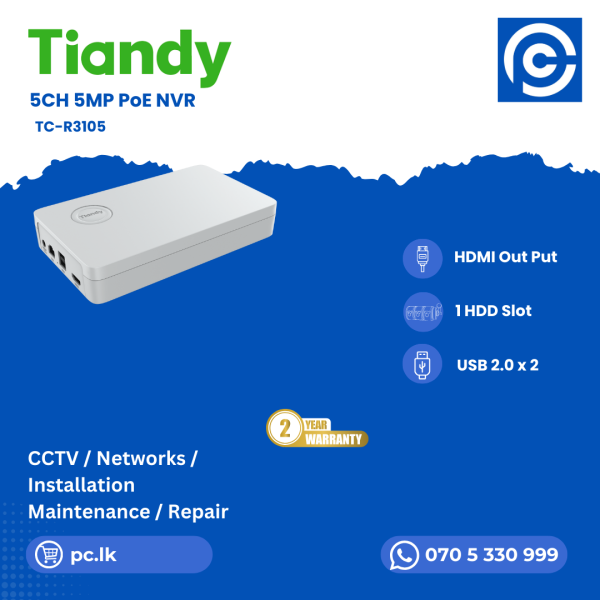 Tiandy TC-R3105 Best Price In Sri Lanka