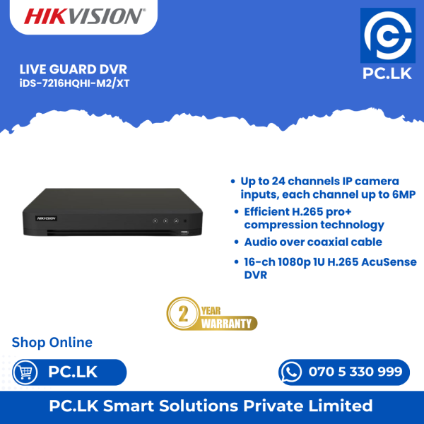 HIKVISION IDS-7216HQHI-M2/XT Best Price In Sri Lanka