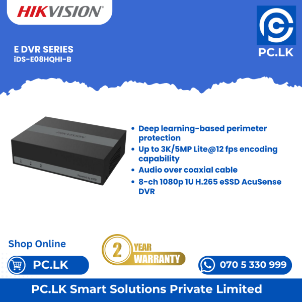 HIKVISION IDS-E08HQHI-B Best Price In Sri Lanka